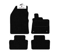 BCM Car Mats - Compatible with Renault Capture 2020-Onwards - Car Floor Mat - Carpet - Fully Tailored - Anti-Slip Granulated Backing - Black Trimming - 4 Piece Non-Slip Mat