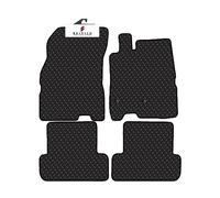 BCM Car Mats - Compatible with Renault Megane Coupe 2008-2016 - Car Floor Mat - 3MM Rubber - Fully Tailored - Anti-Slip Backing - Black Trimming - 4 Piece Non-Slip Mat