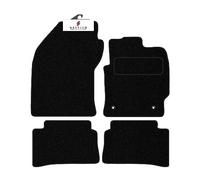 BCM Car Mats - Compatible with Toyota Corolla Hybrid Hatchback 2019-Onwards - Car Floor Mat - Carpet - Fully Tailored - Anti-Slip Granulated Backing - Black Trimming - 4 Piece