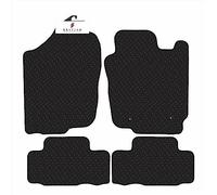 BCM Car Mats - Compatible with Toyota Rav 4 2006-2012 - Car Floor Mat - 3MM Rubber - Fully Tailored - Anti-Slip Backing - Black Trimming - 4 Piece Non-Slip Mat