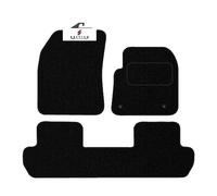 BCM Car Mats - Compatible with Vauxhall Grandland 2017-Onwards - Car Floor Mat - Carpet - Fully Tailored - Anti-Slip Granulated Backing - Black Trimming - 3 Piece Non-Slip Mat