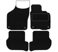 BCM Car Mats - Compatible with VW Golf MK6 2008-2013 - Car Floor Mat - Carpet - Fully Tailored - Anti-Slip Granulated Backing - Black Trimming - 4 Piece Non-Slip Mat