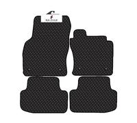BCM Car Mats - Compatible with VW Golf MK8 2019-Onwards - Car Floor Mat - 3MM Rubber - Fully Tailored - Anti-Slip Backing - Black Trimming - 4 Piece Non-Slip Mat