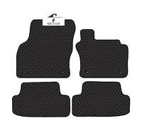 BCM Car Mats - Compatible with VW T-Roc 2017-Onwards - Car Floor Mat - 3MM Rubber - Fully Tailored - Anti-Slip Backing - Black Trimming - 3 Piece Non-Slip Mat