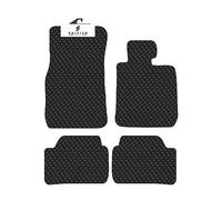 BCM - Compatible with BMW 1 Series 2011-2019 (F20 & F21 Hatch) - Car Floor Mat - 5MM Heavy Duty Rubber - Fully Tailored - Anti-Slip Backing - 4 Piece Non-Slip Mat
