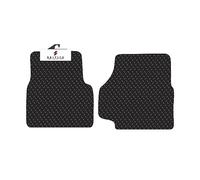 BCM - Compatible with Land Rover Defender 90 & 110 1983-2016 - Car Floor Mat - 5MM Heavy Duty Rubber - Fully Tailored - Anti-Slip Backing - 2 Piece Non-Slip Mat