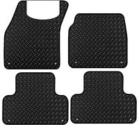 BCM - Compatible with Range Rover Evoque 2011-2013 - Car Floor Mat - 3MM Rubber - Fully Tailored - Anti-Slip Backing - Black Trimming - 4 Piece Non-Slip Mat