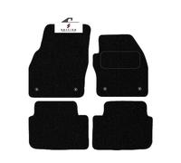 BCM - Compatible with Skoda Kamiq 2019-Onwards - Car Floor Mat - Carpet - Fully Tailored - Anti-Slip Granulated Backing - Black Trimming - 4 Piece Non-Slip Mat