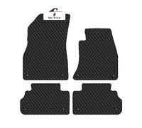 BCM Tailored Car Mats For Audi Q5 2017-2025, 5mm Rubber, Black, 4 Piece