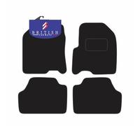 BCM Tailored Car Mats For Hyundai Kona Electric (OS) 2017-2023, Carpet | 4-Piece, Custom Tailored Fit, Anti-Slip, Fitted With Clips
