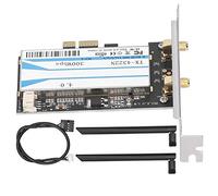 BCM943228 Wireless Network Card, Dual-Band Desktop Adapter, 2.4g/5g 300mbps 802.11A/b/g/n Network Card for Win7/Win8/ Win 10