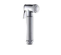 BCMCBV Antique Brass Gold Handheld Toilet Bidet Sprayer Kit Adjustable Flow Bathroom Hygiene Cleaning Faucet(Chrome)