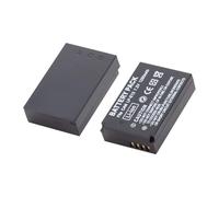 BCMCZCDC 2pcs 1250mAh LP-E12 Battery for Canon EOS M50 Mark II, M50, EOS M, M2, M10, M100, M200, Rebel SL1, 100D, Kiss X7, PowerShot SX70 HS