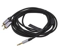 BCNBI Cable Jack 35mm 3pin Male RCA Male x23 Metres Black PVC VENTION