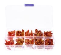 BCOATH 1 Box DIY Plastic Snowman Nose, Snowman Nose for Crafts, Plastic, Christmas, for DIY Winter Craft Supplies