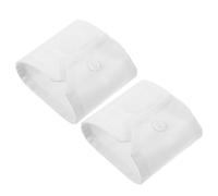 BCOATH 1 Pair Detachable Sleeve Cuff Fake Hand Sleeves for Women White Fabric Lace Elegant Chic Gentle on The Skin Easy to Pair Accessories for Special Occasions
