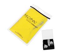 BCOATH 1 Set 30 Pairs Washable Shaping Earplugs Soft Deformable Earbuds Noise Cancelling for Sleeping Yellow Plastic