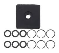 BCOATH 1 Set Impact Retaining Ring Clip with O-Ring Kit Including Anvil Retainer Install Tool and Compatible Pneumatic Wrench Rings for Cordless and Electric Wrench Repair