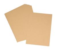 BCOATH 100 Sheets Kraft Paper Retro Solid Color Wrapping Craft Paper for DIY Printing Folding Packing and Scrapbooking Projects