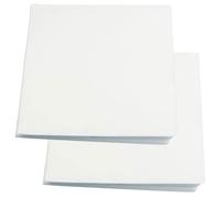 BCOATH 100pcs Birdcage Paper Mat Birdcage Paper Liners Wear Resistance Break Resistance 8.45x8.45x0.01in Keep Your Bird's Cage Clean Bird Cage Pet Parrot Liner