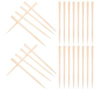 BCOATH 100pcs Body Waxing Rods Hair Removal Wooden Stick Wax Wand Wood Material Not Easy to Break Practical and Convenient for Men and Women Facial and Eyebrow Hair Removal