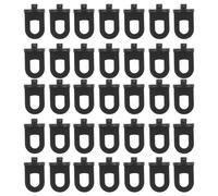 BCOATH 100pcs Greenhouse Tube Clips Greenhouse Clamps for Indoor Plants Heavy Duty Plastic Material Universal Compatibility Secure Hanging Solution for Outdoor Supplies