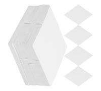 BCOATH 100pcs Hexagon Quilting Templates Paper Piecing Quilting Template Reusable Easy to Use White for Experienced Quilter DIY Projects