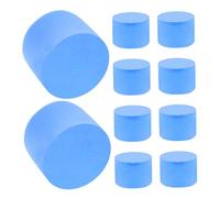 BCOATH 10pcs Ant Nest Stopper Sponge Plugs Moisture Control Feeding Accessories Kit for Ant Farm Habitat Water Feeder Tubes Farming Supplies