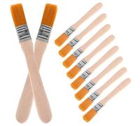 BCOATH 10Pcs Archaeology Digging Brush Set, Excavation Tools Educational Science Kit, Small Soft Bristle Brushes for Digging and Learning Activities