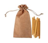 BCOATH 10Pcs Bamboo Chinese Divination Sticks I Ching Fortune Telling Tools for Spiritual Practice and Astrology Divination Game
