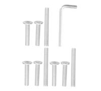 BCOATH 10pcs Cat Post Replacement Screws with Wrench Fully Threaded Flat Head Socket Bolts for Secure Easy Installation of Cat Scratching Posts and Trees Stable Fixing Parts for Pet Cages