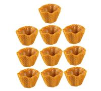 BCOATH 10pcs Cute Ice Cream Cone Charms for Jewelry Making Phone Case Decor and Diy Hair Clip Adornment
