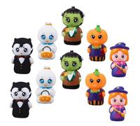 BCOATH 10pcs Hand Puppets PVC Cartoon Finger Puppets for Interaction Storytelling Flexible Comfortable Texture gift for for for for for for