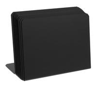 BCOATH 10pcs Mini Chalkboard Message Board Signs PVC Material Easy to Clean Erasable Simple Generous Style Reusable Tabletop Signs for Bar Cafe
