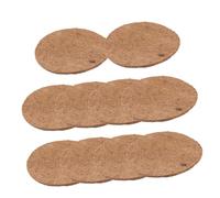 BCOATH 10Pcs Natural Palm Bird Nest Pads Breathable Moisture-resistant Breeding Mats for Pigeons Chickens and Pet Birds Cushions Providing Warmth and Comfort for Eggs and Nests