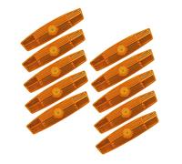 BCOATH 10Pcs Replaceable Reflective Signs for Bicycles Ultra Bright Wheel Reflectors for Enhanced Visibility at Night Durable and Lightweight for Safe Cycling