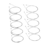 BCOATH 10Pcs Replacement Bike Brake Cable Set Inner Wire Front Rear for Mountain Road Bicycles Enhanced Control Performance Fit Cycling Accessories