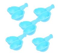 BCOATH 10pcs Sand Scoop Lightweight Plastic Beach for Sandcastle Building and Water Play Ergonomic Design for Outdoor Fun Sized Tools