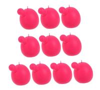 BCOATH 10pcs Soft PVC Bubble Inserts for DIY Crochet Squeeze Stress Ball Refills Replaceable Decompression Cores for Creative Play and Motor Skill Development