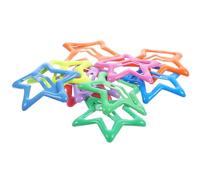 BCOATH 10pcs Star Hair Clips Metal Snap Barrettes for Non-slip Hair Accessories Suitable for Daily Wear Parties Weddings Fashionable Hairstyles