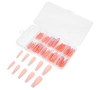 BCOATH 120pcs French Nails Fake Nails Abs Material Easy Application Portable Women Manicure Art Tools for Birthdays and Dates