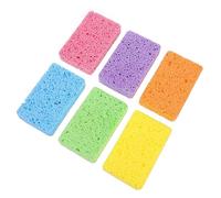 BCOATH 12pcs Household Sponge Dishcloths for Washing up Multi Functional Kitchen Dish Towels Dish Cleaning Cloths for Random Color