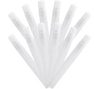 BCOATH 12pcs Perfume Pen Spray Bottle, Travel Size Spray Bottle, 15ml Refillable Pp Atomiser, White, Portable for Lotions and Liquids, Travel and Suitcase Use