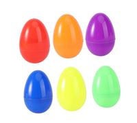 BCOATH 12pcs Plastic Easter Eggs DIY Decoration Assorted Colors Hard Plastic Construction for Easter Egg Hunt Games Party Favors Candy Fillers Gifts and Festival Decor