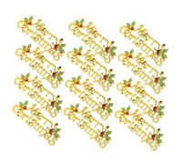 BCOATH 12Pcs Plastic Merry Christmas Sign Hanging Decorations 3D Letter Design for Door Wall and Restaurant Safe and Non-toxic Festive Ornament Set