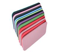 BCOATH 12pcs Thick Yoga Knee Cushion Pads Non-slip Sitting Kneeling Pads for Yoga Gym Floor Workouts and Outdoor Sports Portable Tpe Material for Comfort and Stability Random Color