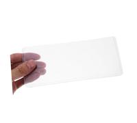 BCOATH 12pcs Transparent Money Pouch Protective Covers for Banknotes Thickened Display Sleeves Clear Banknote Holder Bags for Collectors Protective Storage and Display