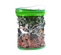 BCOATH 130Pcs Military Model Set Soldiers Simulation Figures for Sand Tables Premium Army with Detailed Design for Boys and Collectors