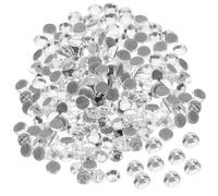 BCOATH 1440pcs White Flatback Glass Rhinestone Applique for DIY Crafts, Decorating Bridal Veil, Belt, Shoes and Cell Phone's Case Hot Melt Adhesive for Embellishments