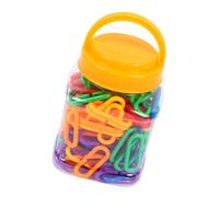BCOATH 150pcs Plastic C-clip Chain Links Educational Learning for Creativity and Coordination Development Lightweight and Smooth S Linking